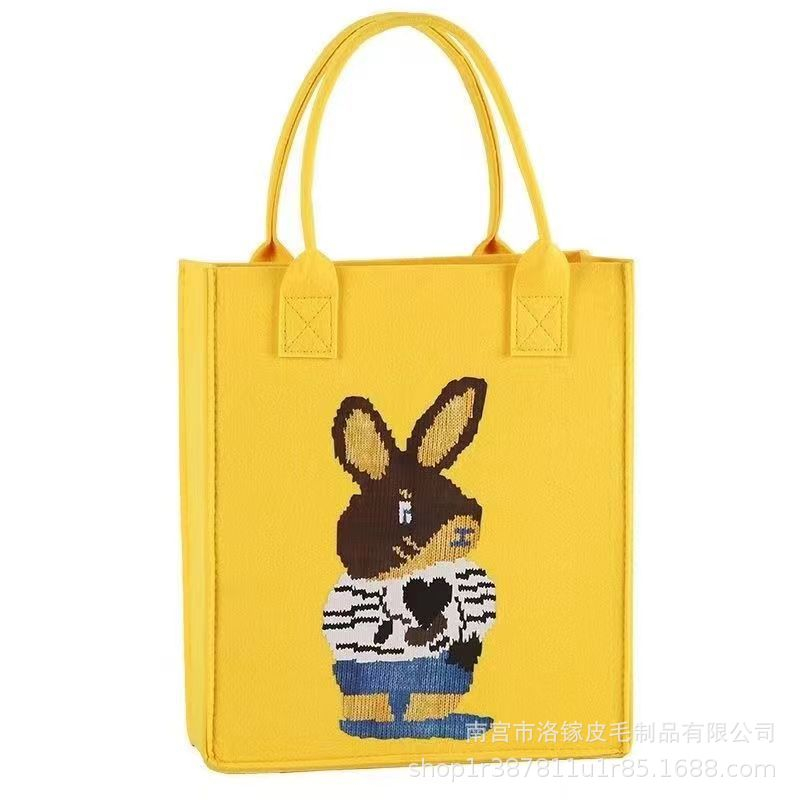 One Túi Xách Tay đa năng In Họa Tiết Hoạt Hình Dễ Thương Cho Học Sinh