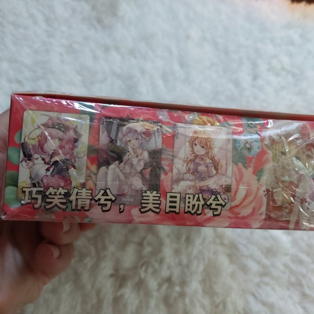 Hộp Không WaiFu sức chứa 400 card bé tóc hồng tặng 1 thẻ Anime ngẫu nhiên 2129 2-4