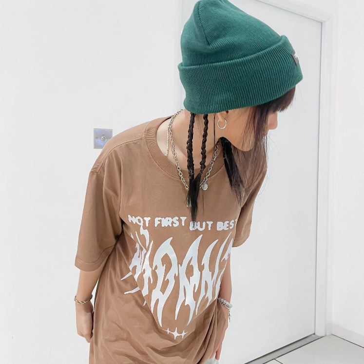 Áo thun Unisex tay lỡ cotton local brand HIDANZ - Not/But