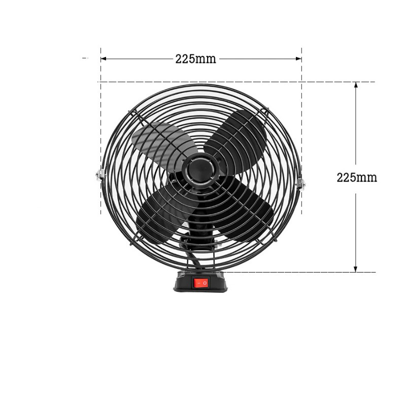 Quạt mini dùng chung pin makita 18v 8inch