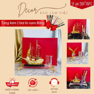 Hộp bút doanh nhân Thuận buồm xuôi gió , Quà tặng Doanh Nhân cao cấp