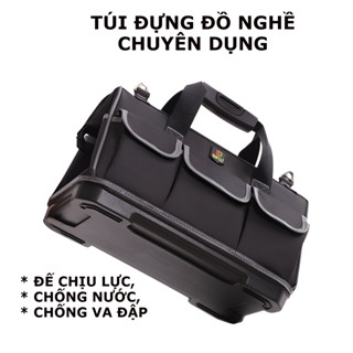 Túi đựng đồ nghề kỹ thuật đế nhựa, chống nước, siêu bền - hộp đựng đồ nghề kỹ thuật