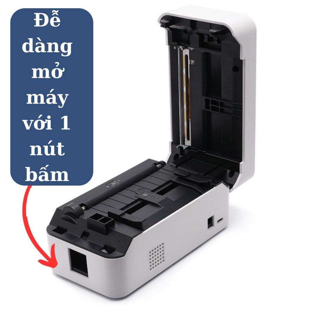 Máy In Nhiệt TDL408, In Qua Điện Thoại + Máy Tính, Là Dòng Máy chuyên in đơn hàng các sàn TMĐT, các bên vận chuyển