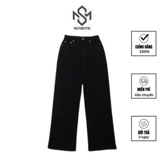 Quần ống rộng lưng cao cho nữ Whoau chính hãng Hàn Quốc, quần kaki ống rộng | WHTCC4T29F