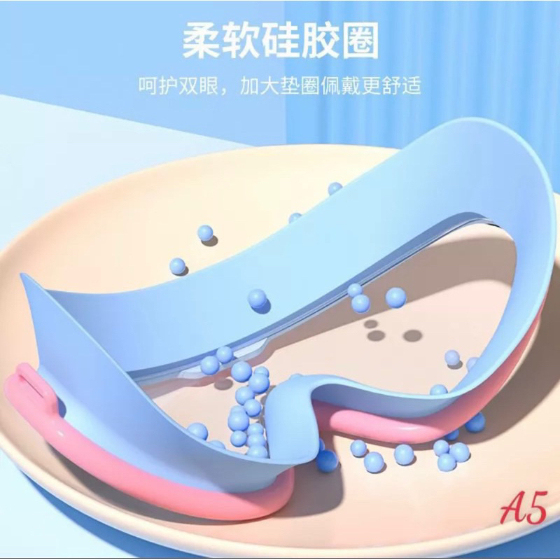 Kính bơi góc nhìn rộng mắt kính trong suốt chống sương mù cho bé gái và trai YG2080