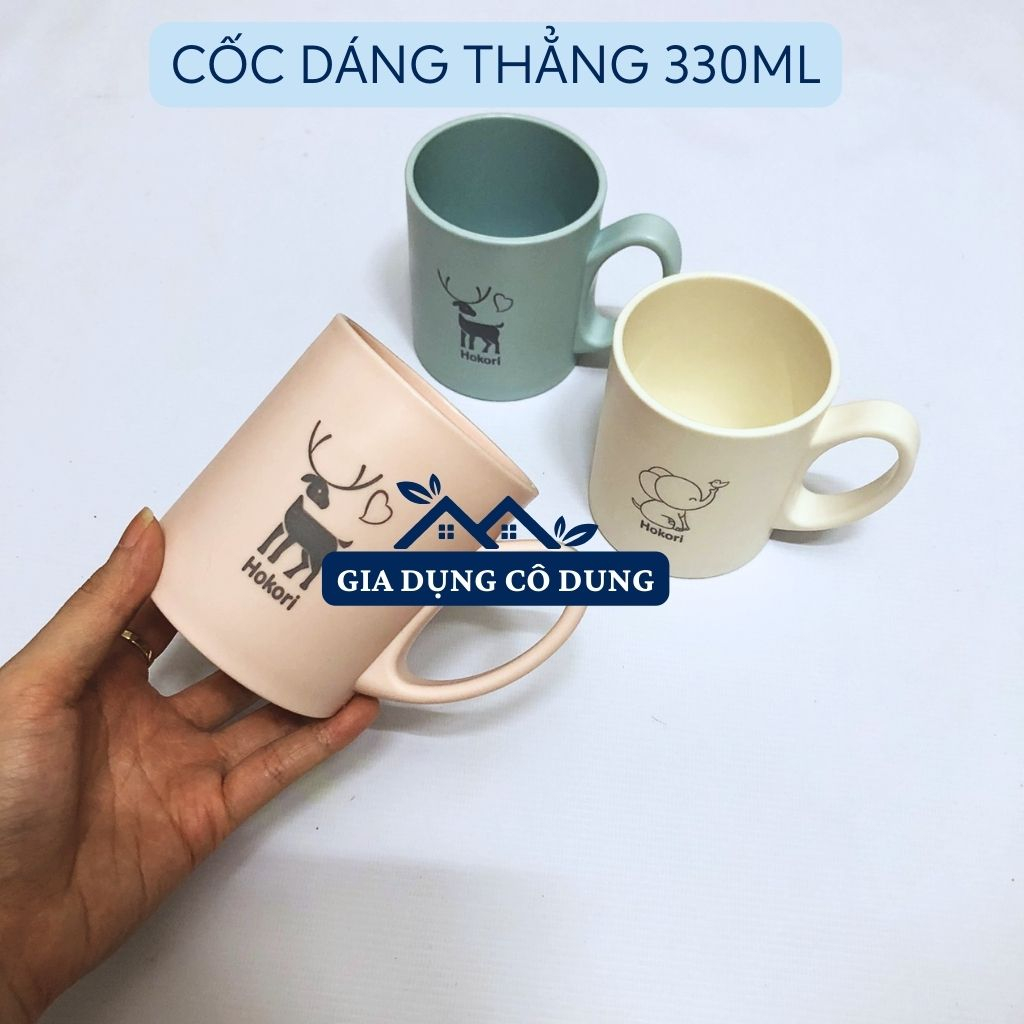 Ly Cốc Nhựa Lúa Mạch Việt Nhật Chịu Nhiệt Nhiều Kiểu Dáng