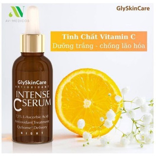 Serum tinh chất vitamin c dưỡng trắng, chống lão hóa glyskincare intense c serum 30ml