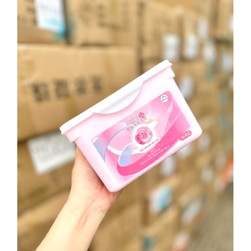 Hộp 30viên giặt 4in1