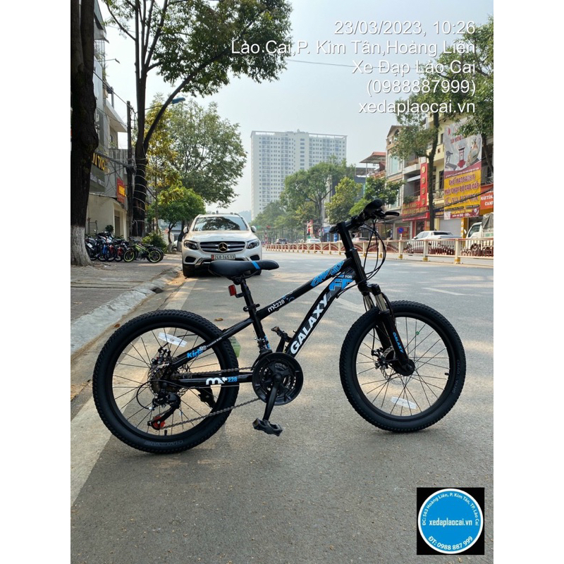 Xe đạp Galaxy Mt228 bánh 20inch cho bé 6 7 8 9 tuổi đi phù hợp