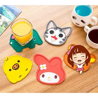 Đế Lót Ly Hình Thú Bằng Silicon(GIAO HÌNH NGẪU NHIÊN)