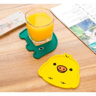 Đế Lót Ly Hình Thú Bằng Silicon(GIAO HÌNH NGẪU NHIÊN)