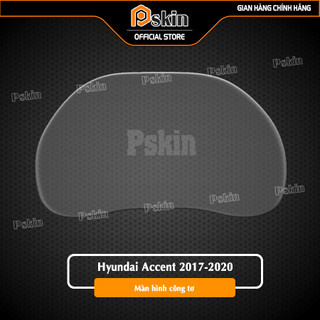 Miếng dán PPF bảo vệ Màn hình công tơ ô tô Hyundai Accent 2017-2020 chống xước, che mờ vết xước.