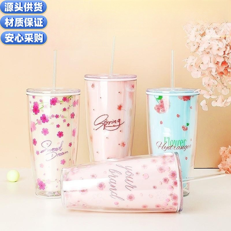 Ly Nhựa Hoa Anh Đào SAKURA 2 Lớp 750ml