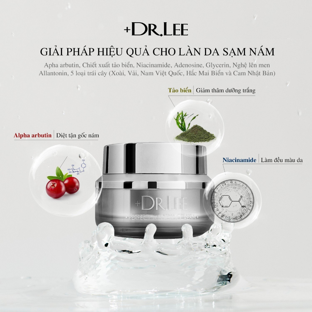 KEM NÁM & DƯỠNG TRẮNG +DR.LEE PERFECT MELASMA CREAM