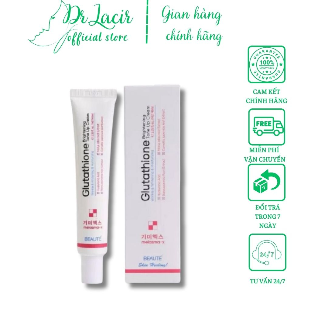 Kem Dưỡng Trắng Da Melasma-X 3D Glutathione Tone Up Cream 40ml