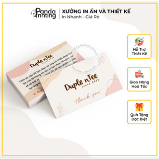 IN NAMECARD LẤY LIỀN - In siêu tốc với số lượng ít, lấy nhanh trong ngày 🔥