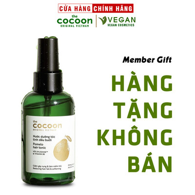 MEMBERGIFT [Hàng tặng không bán] - Nước dưỡng tóc tinh dầu bưởi cocoon 140ml