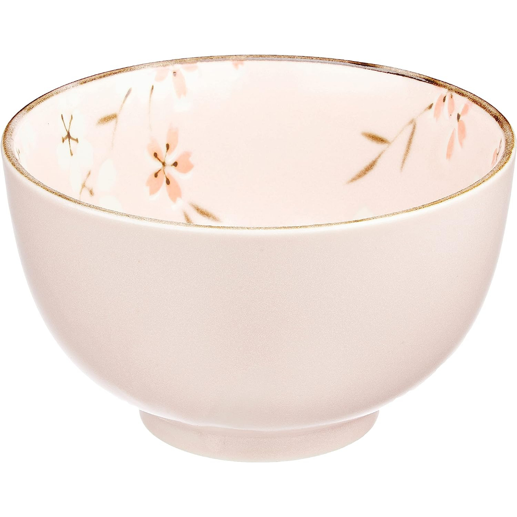 Bộ bát đĩa sứ cao cấp Nhật Bản, họa tiết hoa Sakura, kích thước đa dạng | Sa Maison x MinoWare