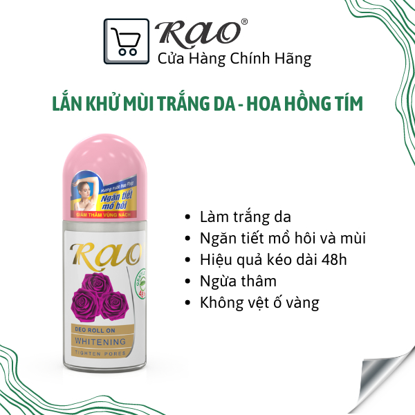 Lăn khử mùi RAO 25ml 50ml