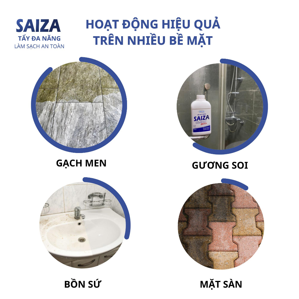 DUNG DỊCH TẨY ĐA NĂNG SAIZA 1000ML