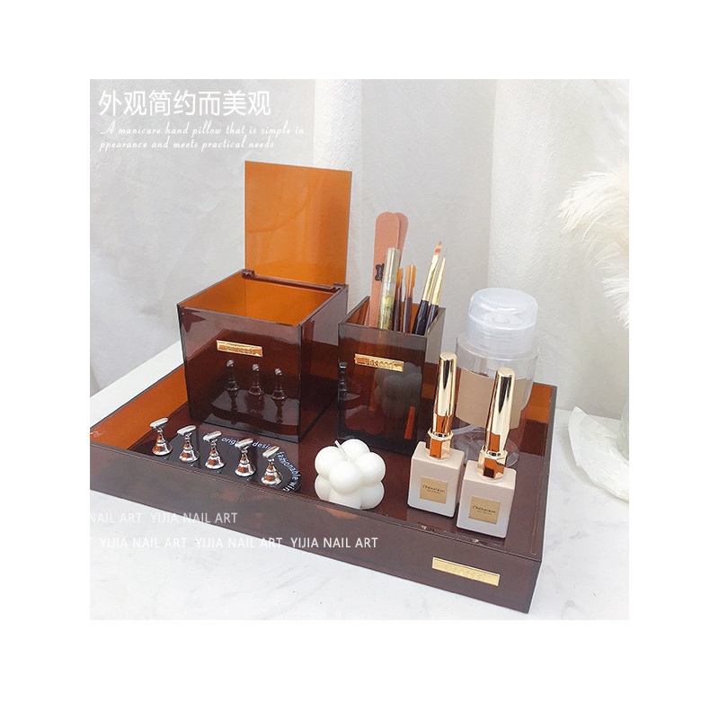 Khay đựng đồ dụng cu nail Mica chuyên dụng