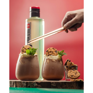 Syrup SHOTT Vị Bạc Hà (Wild Mint) Chai 1 Lít