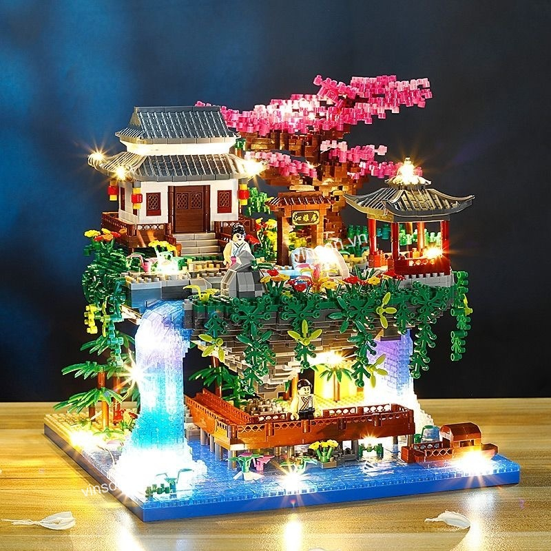 Đồ chơi xếp hình lắp ráp kiến trúc 3D.ĐỒ CHƠI XẾP HÌNH.Mô hình đồ chơi lắp ráp Đồ chơi trung quốc Mô hình kiến trúc