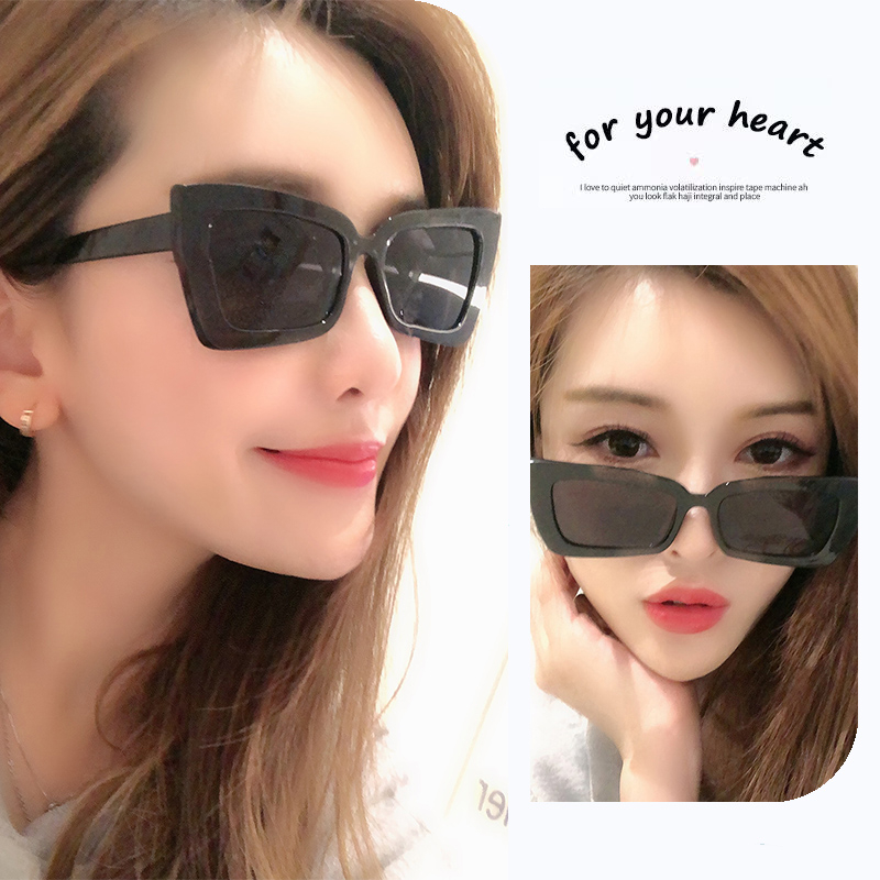kính mát nữ chống tia cực tím kính râm người yêu bảo vệ khỏi ánh nắng mặt trời Phiên bản Hàn Quốc xu hướng