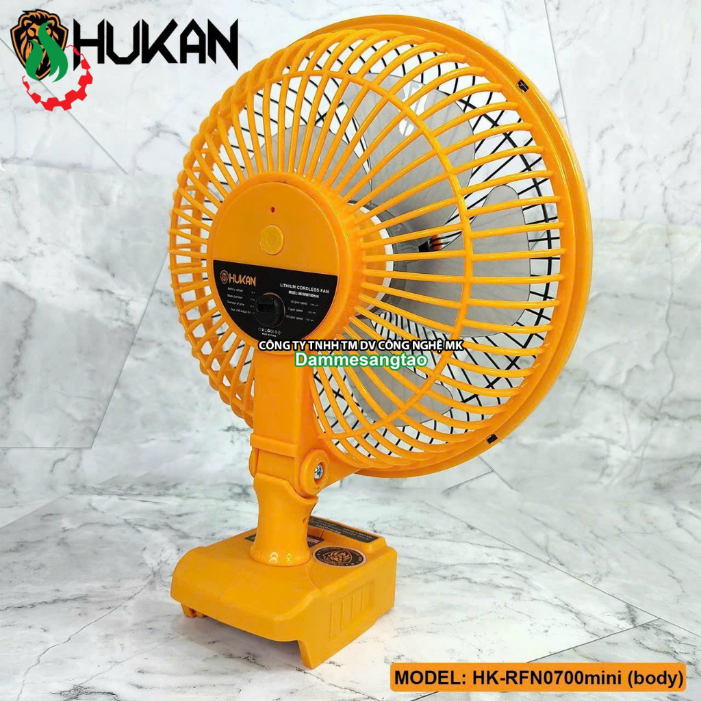 Quạt Pin 21V Hukan HK-RFN0700mini