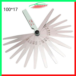 Thước căn lá 100B 17 lá 0.02-1mm