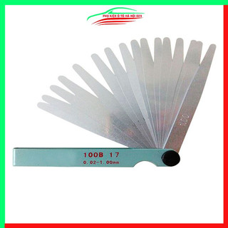 Thước căn lá 100B 17 lá 0.02-1mm