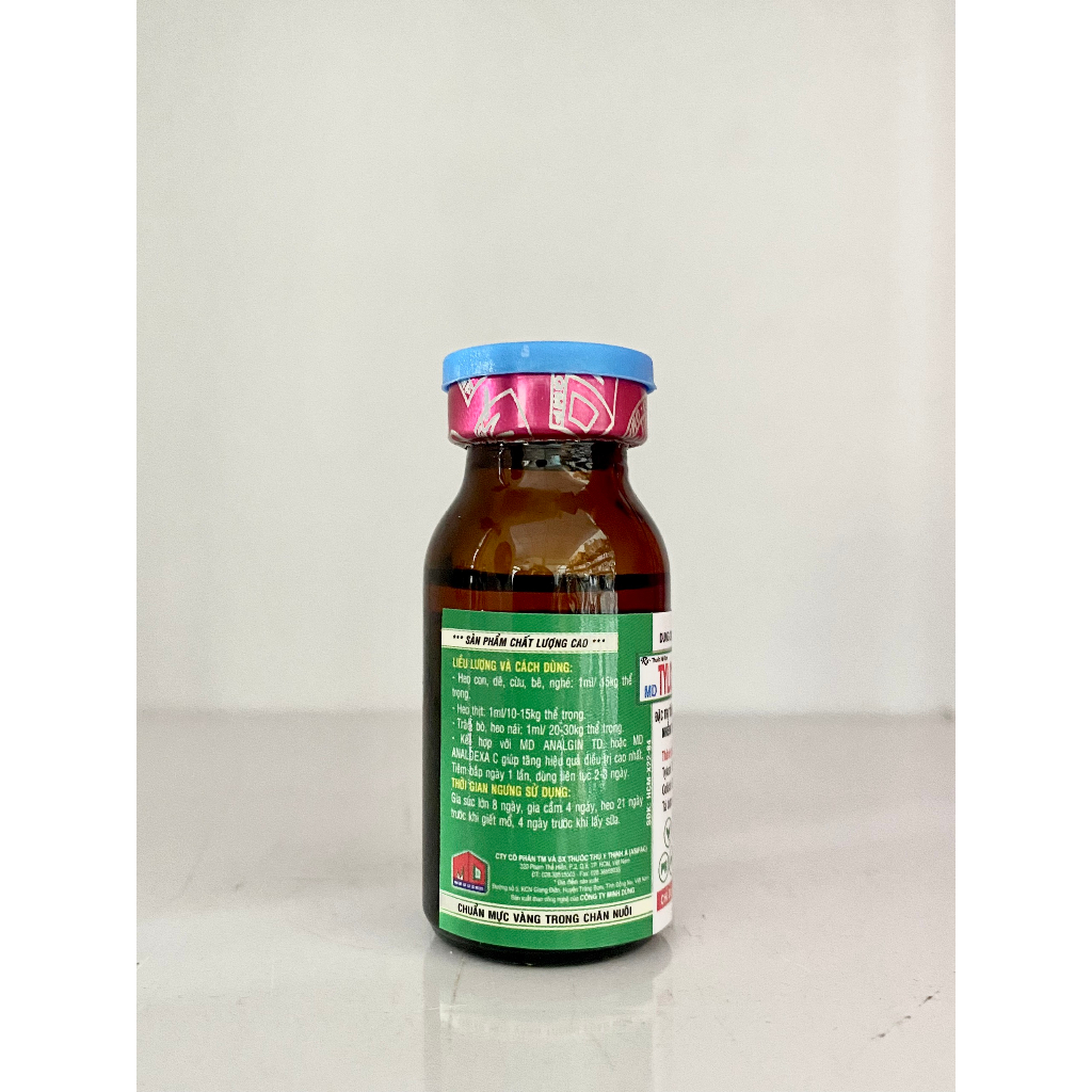 TYLO 300 + COLISTIN 10ml Tối Ưu Các Bệnh Tiêu Chảy - Nhiễm Trùng Đường Hô Hấp