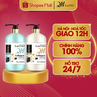 Dầu gội QH lactus collagen caviar trứng cá tầm, ngăn gàu, dầu thừa giảm rụng tóc giữ màu 1000ml