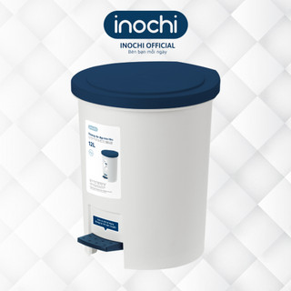 Thùng rác đạp tròn Hiro 12L Inochi