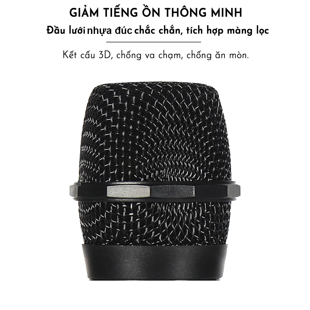 Micro đơn không dây chính hãng ONTEKCO MV01 hát Karaoke siêu tiện lợi giá rẻ