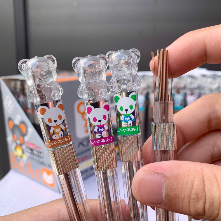 Ngòi Bút Chì Bấm Ngòi  Mẫu Mới, Ngòi Bút Chì Kim Loại Đẹp