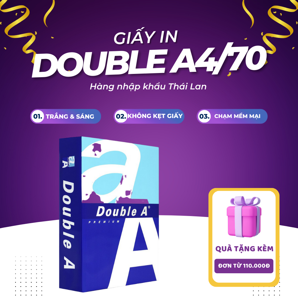 Giấy Double A A4/70