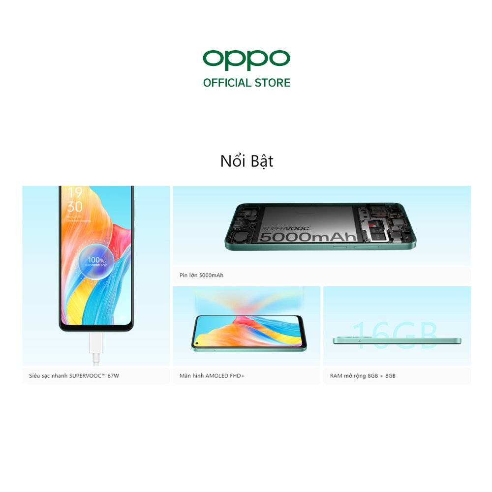 Điện thoại OPPO A78 - Hàng chính hãng