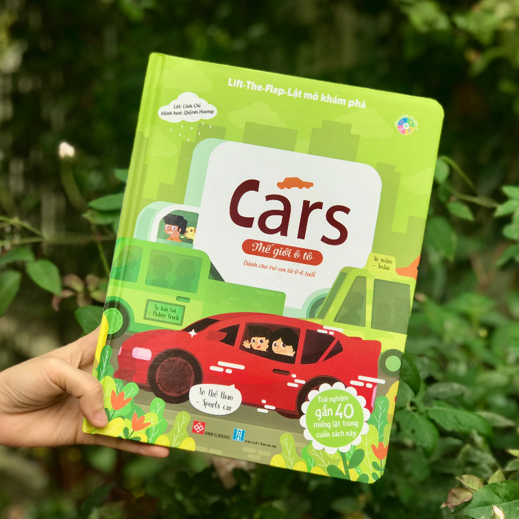 Sách - Lift-The-Flap-Lật Mở Khám Phá - Cars - Thế Giới Ô Tô