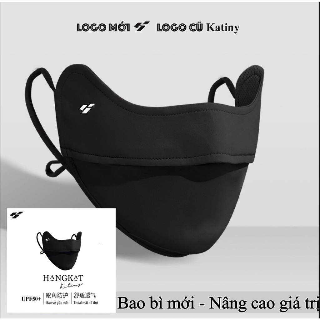 Khẩu Trang Chống Tia Cực Tím Tia UV Đẹp Thời Trang KATINY Màu Đen A002