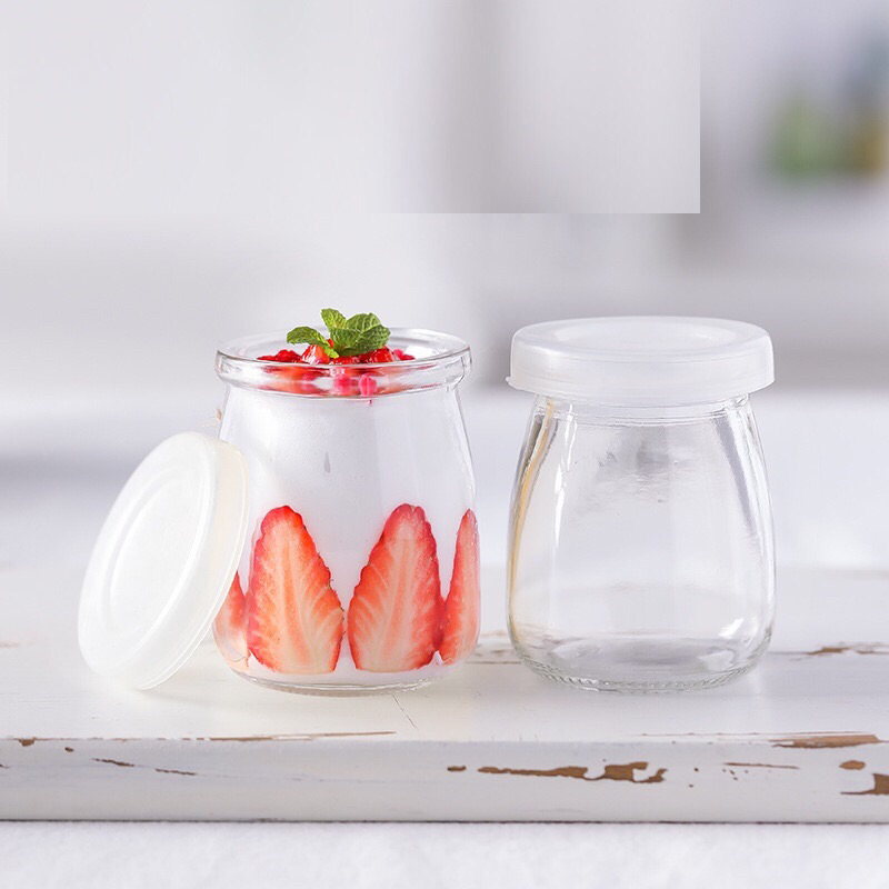 HŨ THUỶ TINH YAOURT, PUDDING, CHƯNG YẾN 100ML