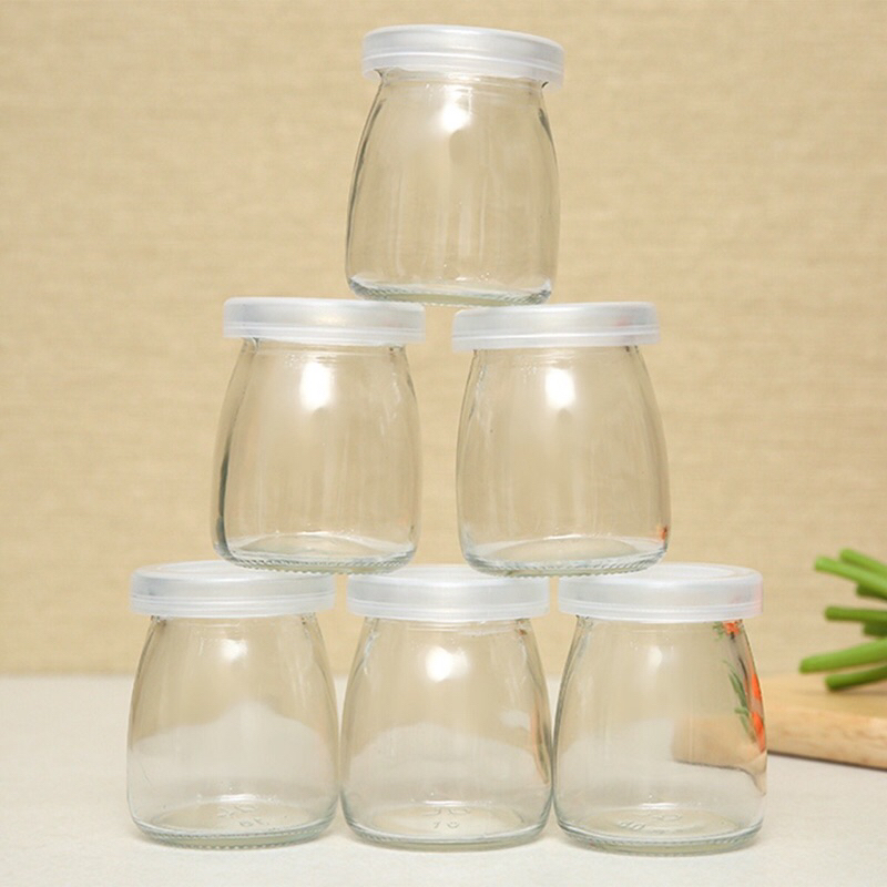 HŨ THUỶ TINH YAOURT, PUDDING, CHƯNG YẾN 100ML