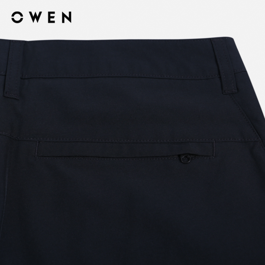 OWEN - Quần short Sport Life màu Navy chất liệu Polyester-Elastane - SS231419