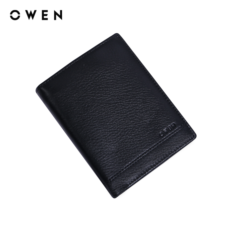 OWEN - Ví da màu Đen chất liệu 100% Leather - VD232680