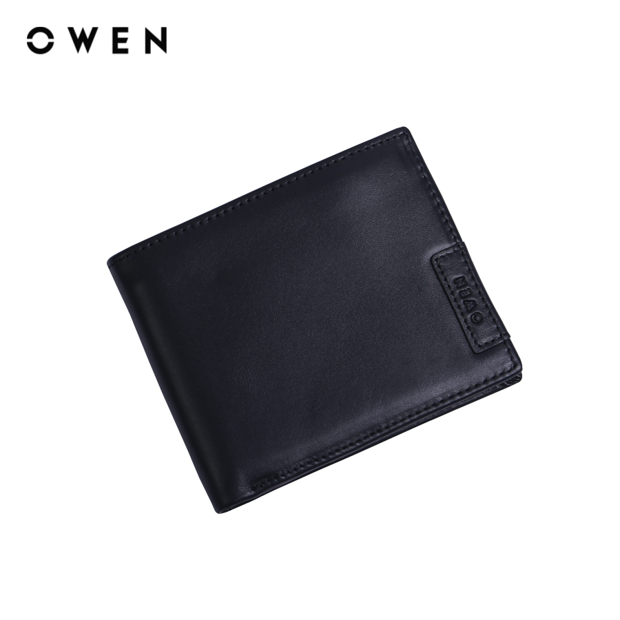 OWEN - Ví da màu Đen chất liệu 100% Leather - VD232683