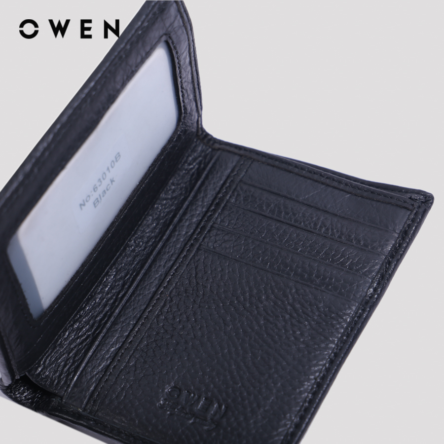 OWEN - Ví da  màu Đen chất liệu 100% Leather - VD232684