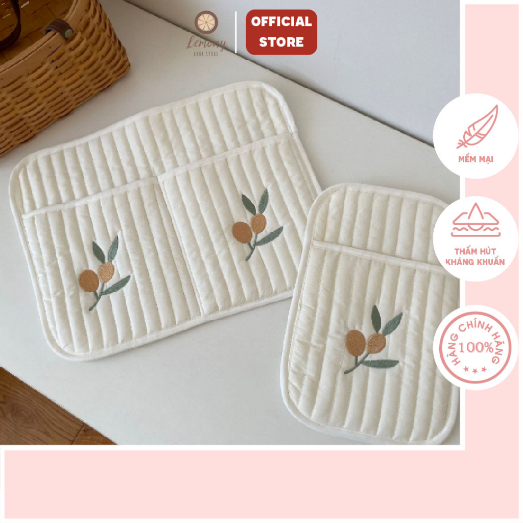 Túi treo nôi cũi,xe đẩy style Vintage Hàn Quốc, túi decor, đựng đồ tiện lợi