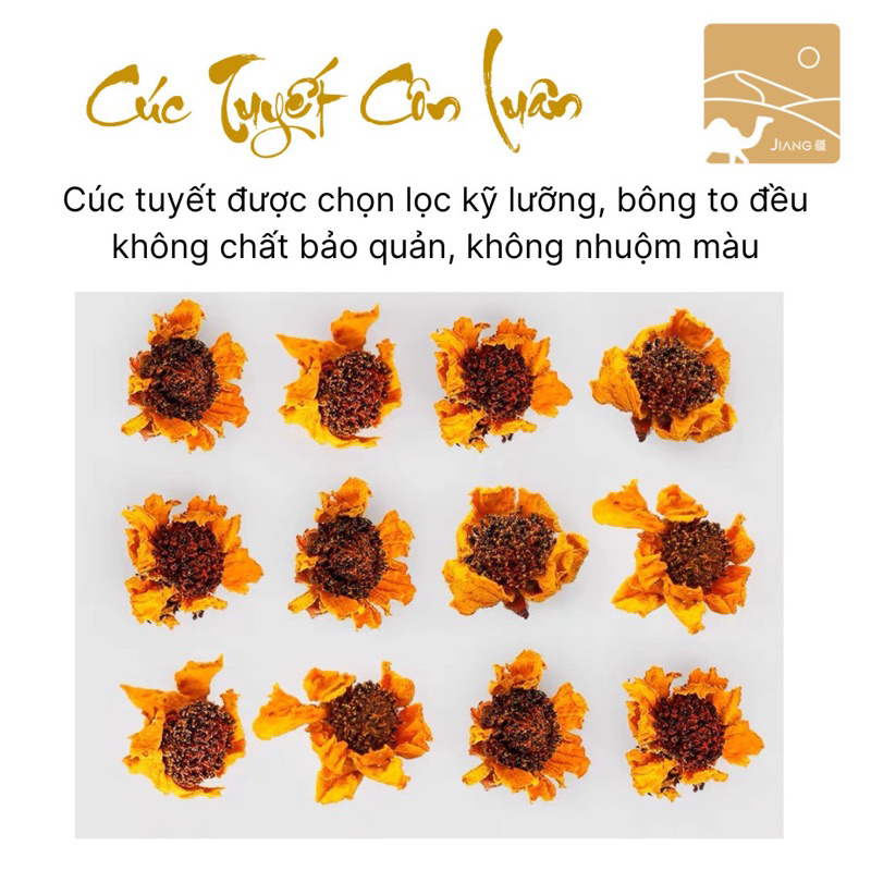 Trà cúc tuyết Tây Tạng Côn Luân tự nhiên thượng hạng 50g_Jiang