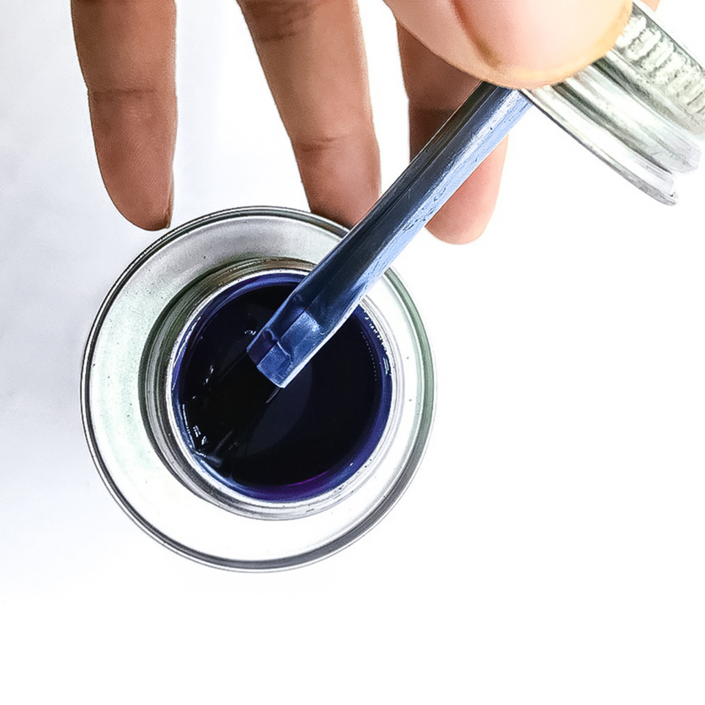 500ml Keo vá săm lốp màu xanh độ bám dính cao, mau khô dùng cho lốp không săm ô tô, xe máy, xe điện