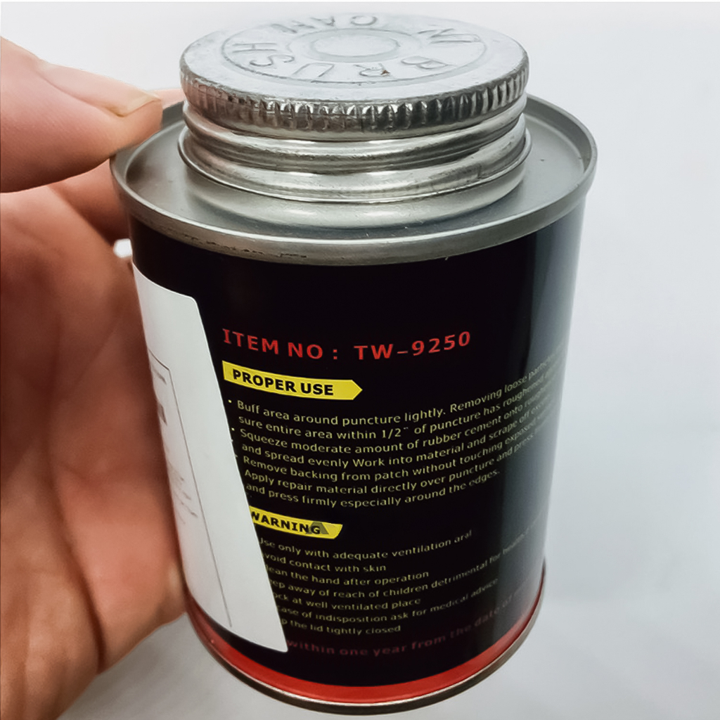 500ml Keo vá săm lốp màu xanh độ bám dính cao, mau khô dùng cho lốp không săm ô tô, xe máy, xe điện